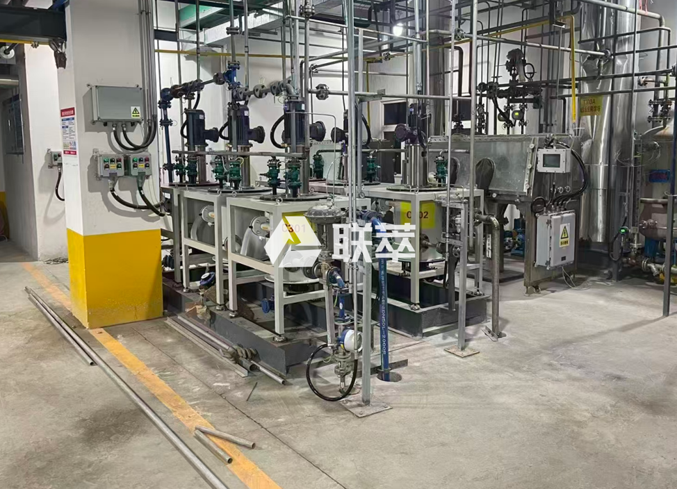 山西印染企业使用LC-350型离心萃取机