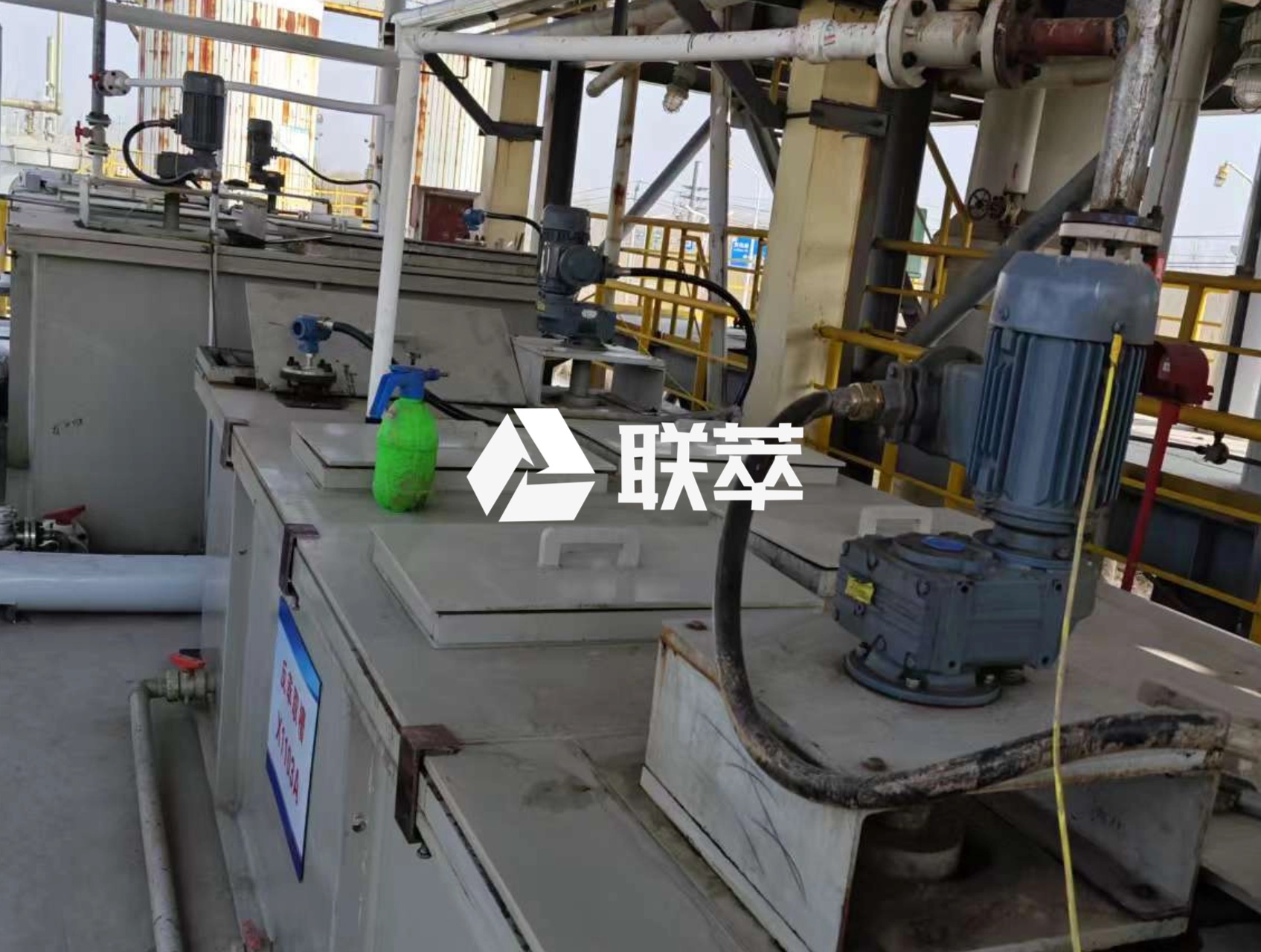 山东某有机废水应用山东联萃工业型萃取槽