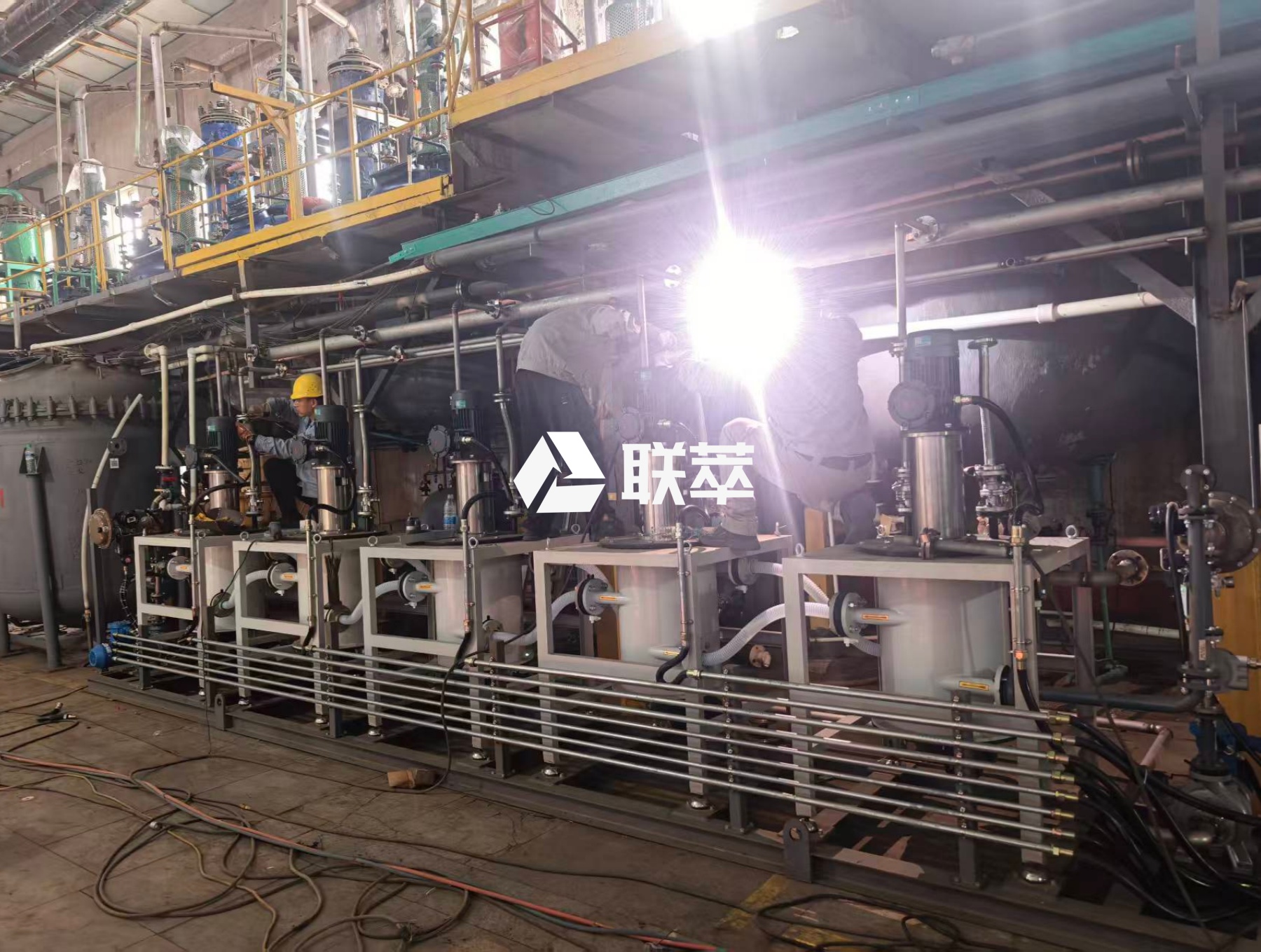 开原有机废水项目：山东联萃LC-350五级串联离心萃取机，实现废水资源化与环保达标双突破